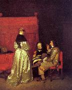 Gerard Ter Borch Paternal Advice Spain oil painting reproduction